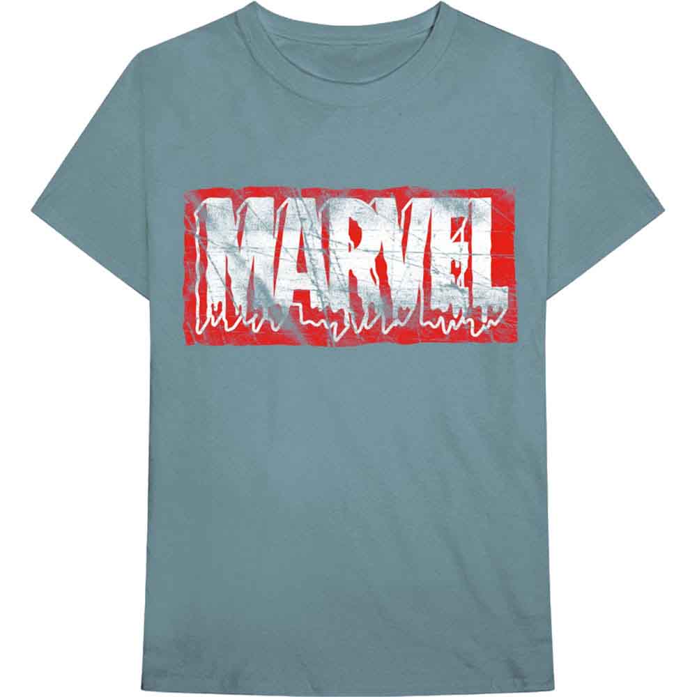 Marvel Comics T-Shirt: Distressed Dripping Logo