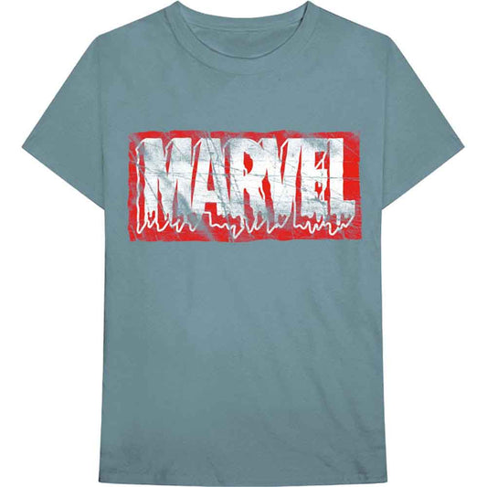 Marvel Comics T-Shirt: Distressed Dripping Logo