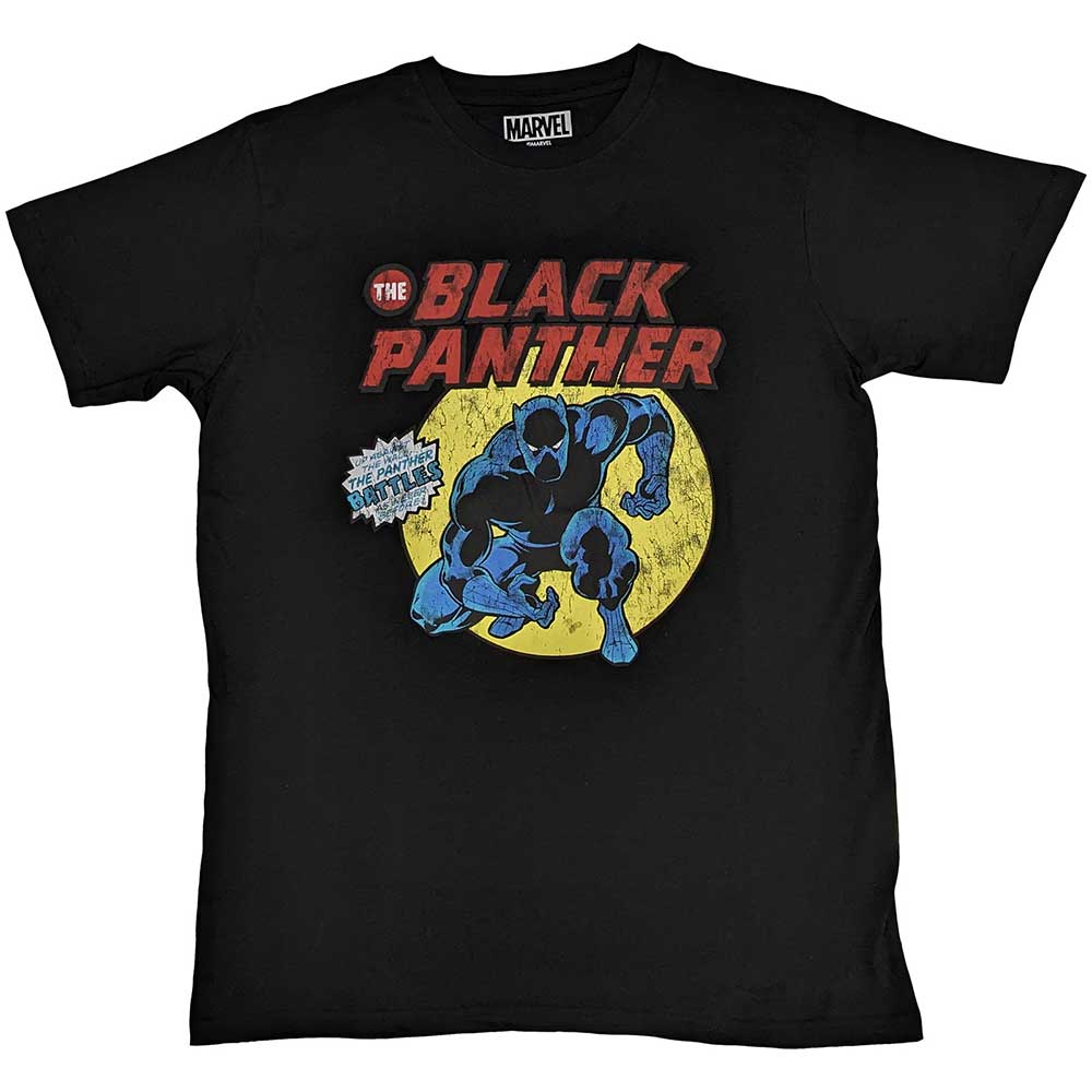 Marvel Comics T-Shirt: Black Panther Retro Comic