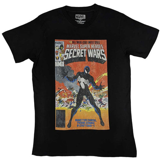 Marvel Comics T-Shirt: Spiderman Secret Wars Vintage