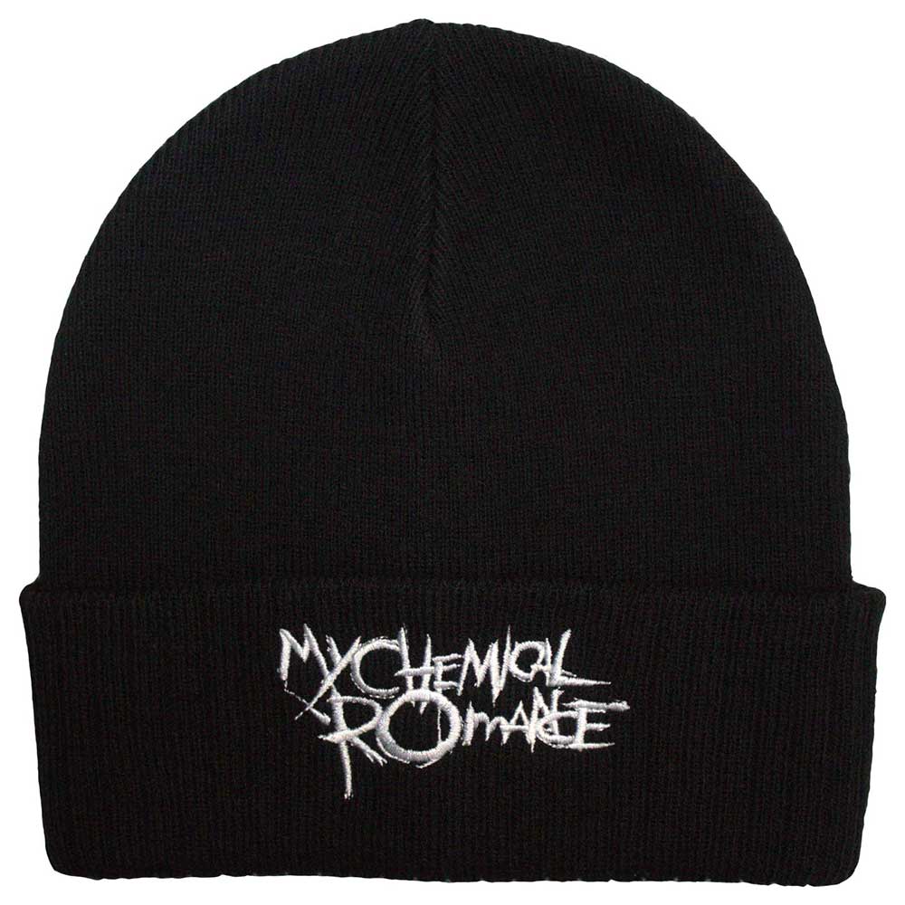 My Chemical Romance Beanie Hat: The Black Parade Logo