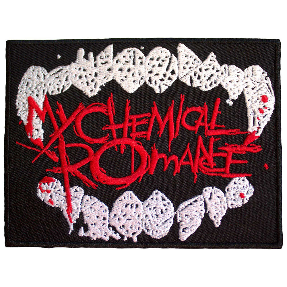 My Chemical Romance Patch: The Black Parade Logo Fangs