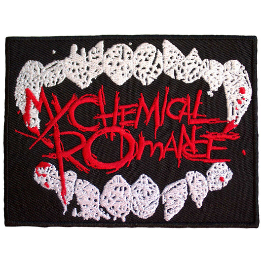 My Chemical Romance Patch: The Black Parade Logo Fangs
