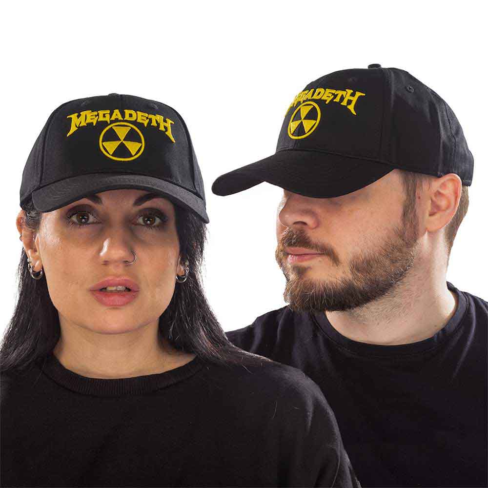 Megadeth Baseball Cap: Hazard Logo