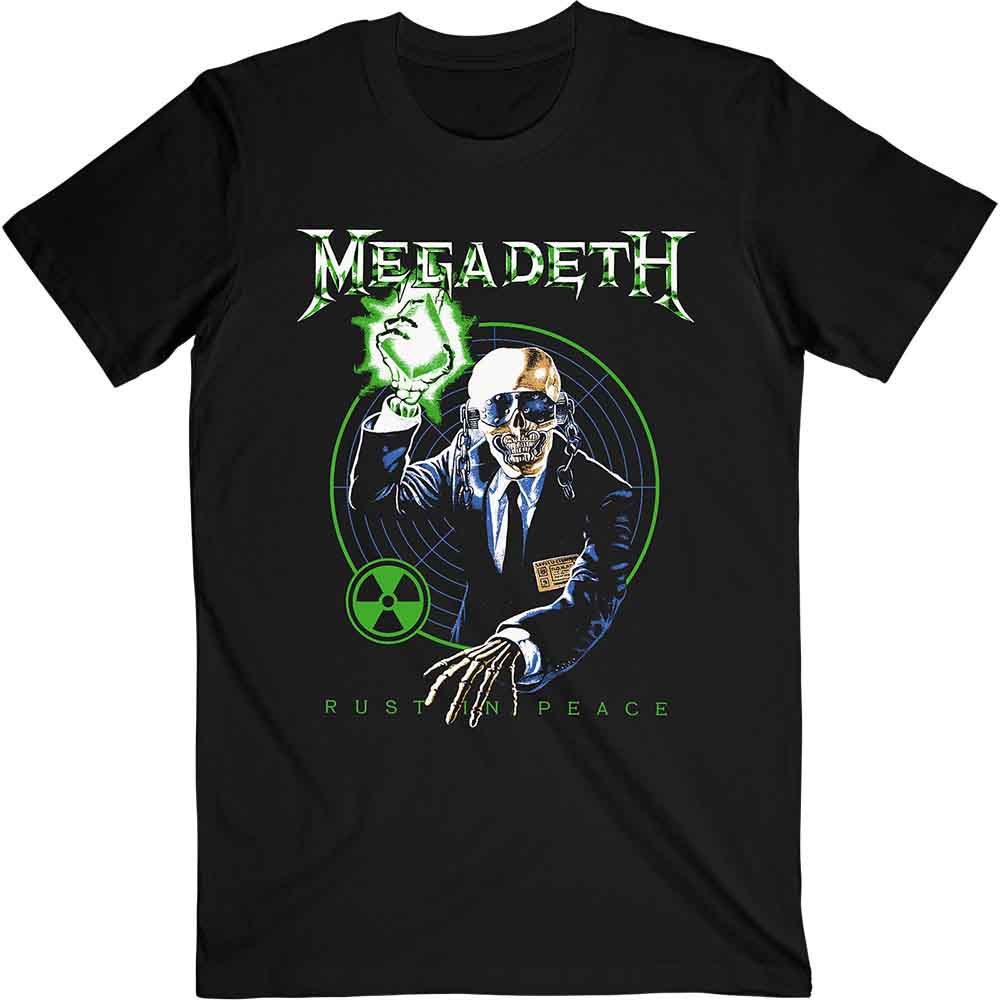 Megadeth T-Shirt: Vic Target Rust In Peace Anniversary