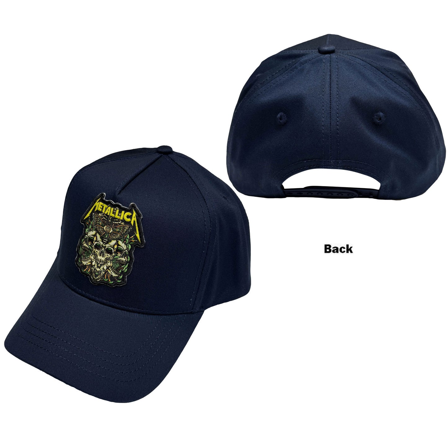 Metallica Baseball Cap: Moth Into Flame