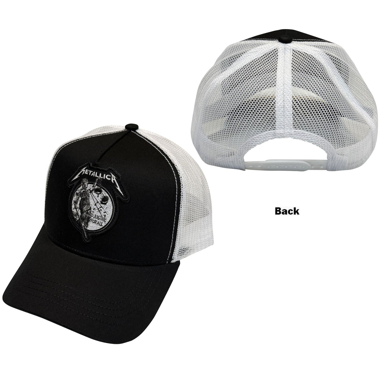 Metallica Baseball Cap: Justice Mono