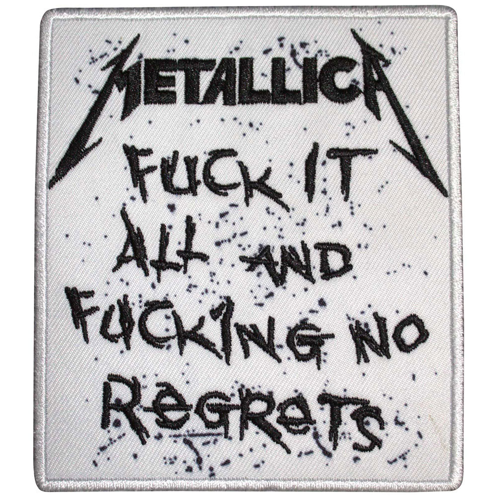 Metallica Patch: No Regrets