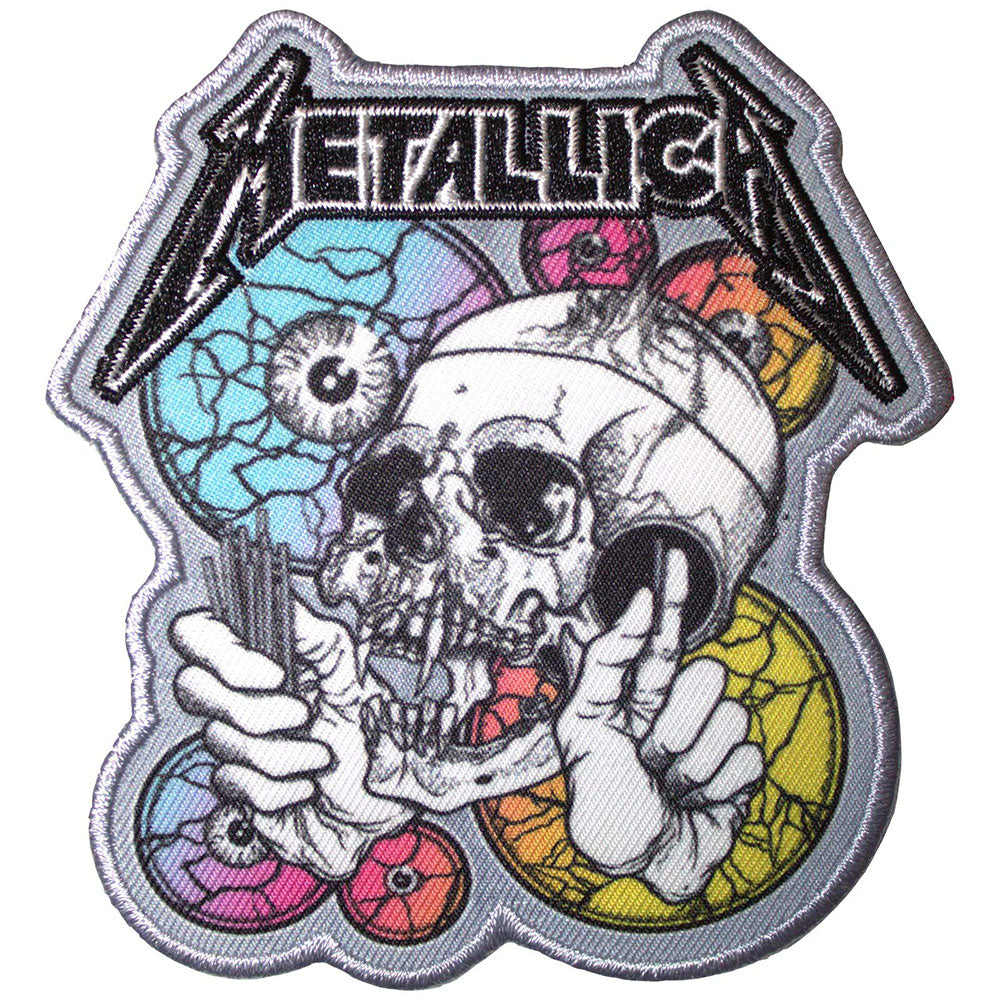 Metallica Patch: The Shortest Straw Multicolored Eyes