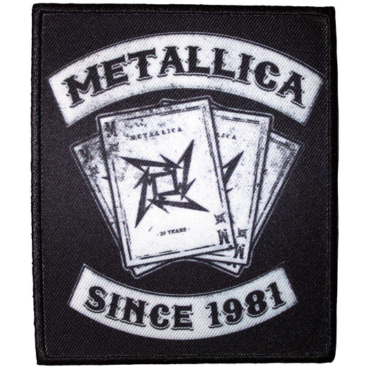 Metallica Patch: 30th Anniversary Playing Card