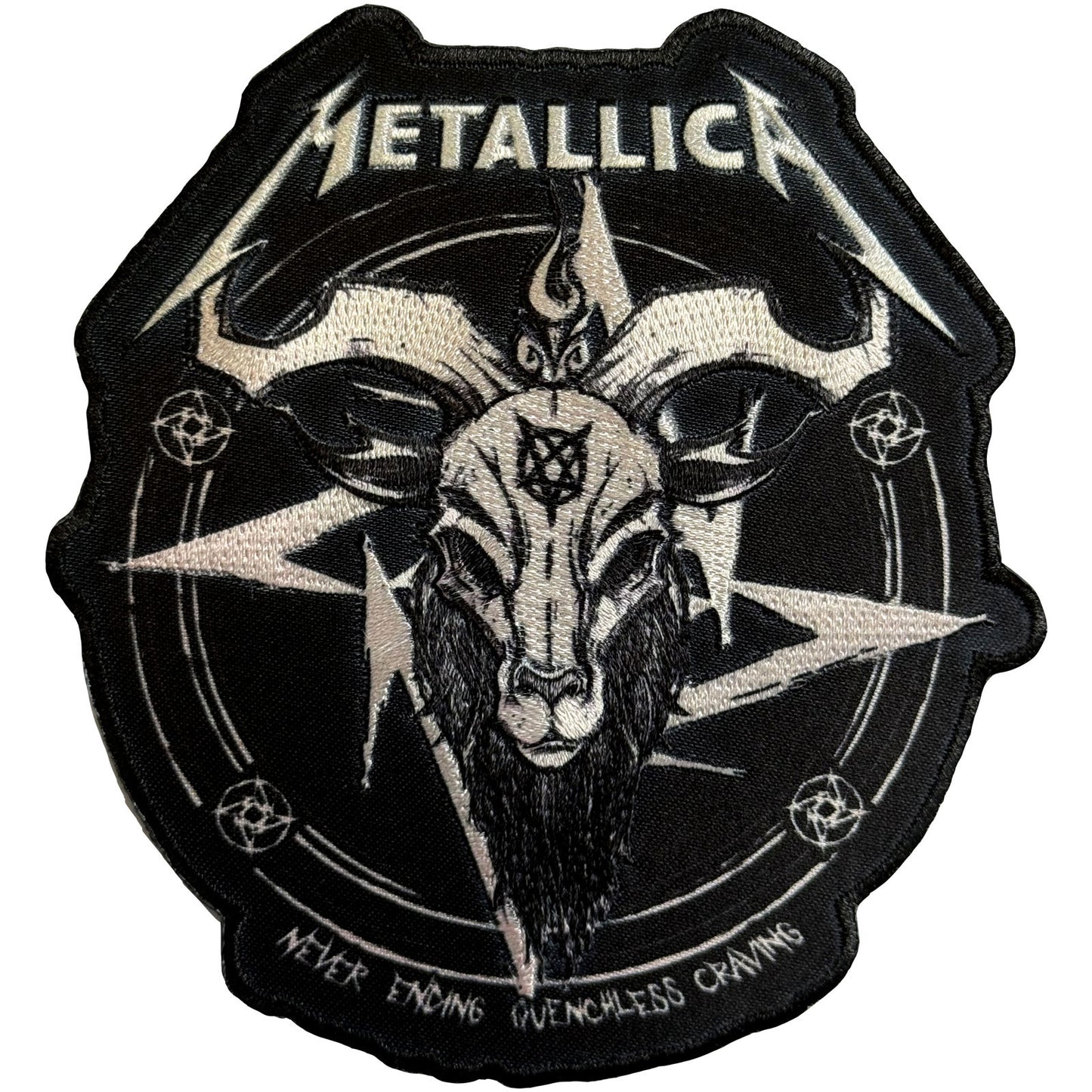 Metallica Woven Patch: Darkness Son