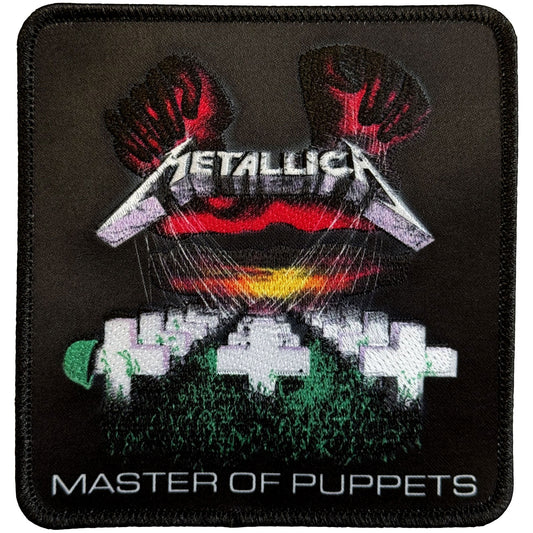 Metallica Woven Patch: Master Of Puppets Classic