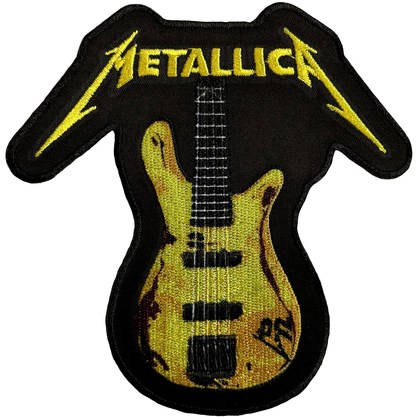 Metallica Woven Patch: Robb Bass