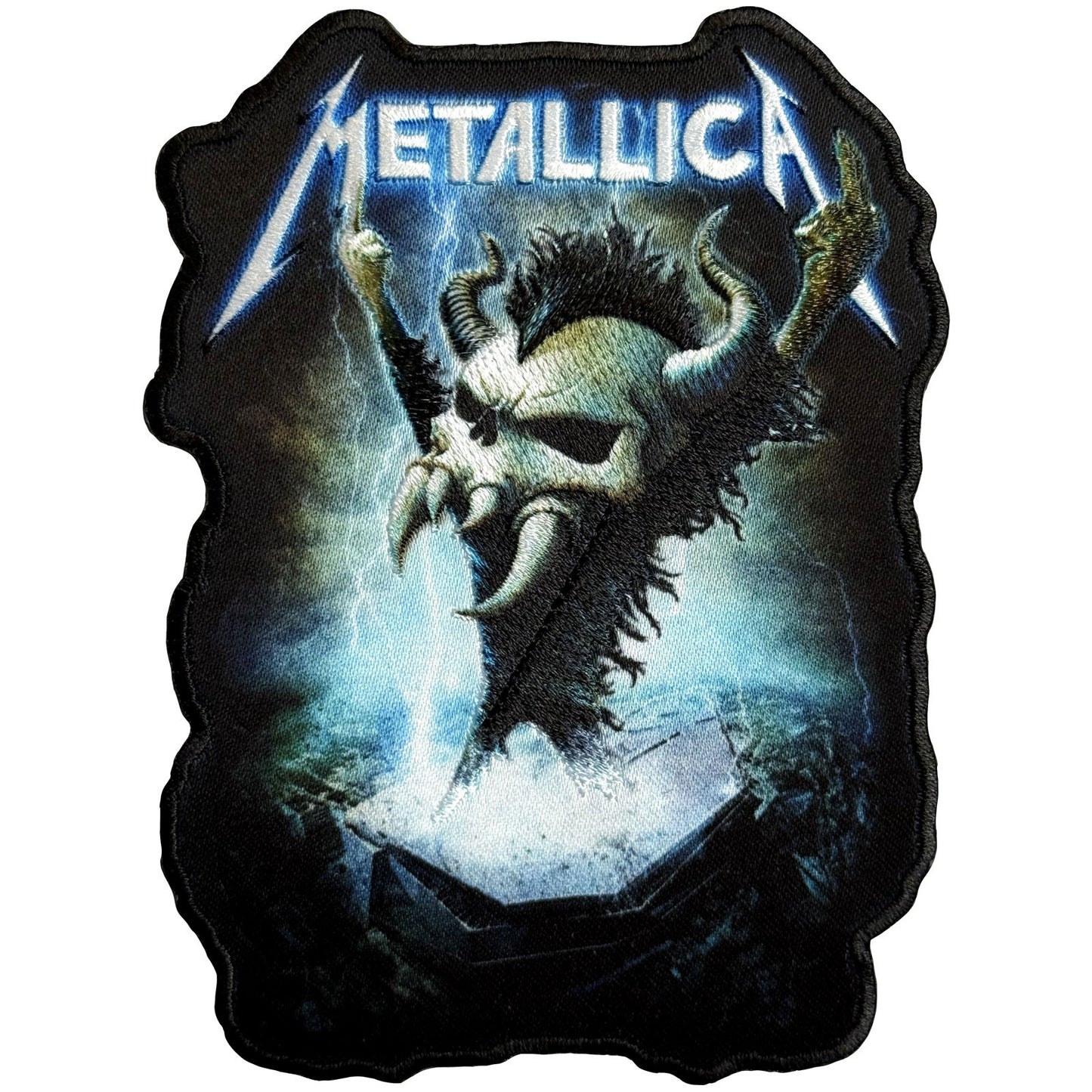 Metallica Woven Patch: Stadium Scary Guy