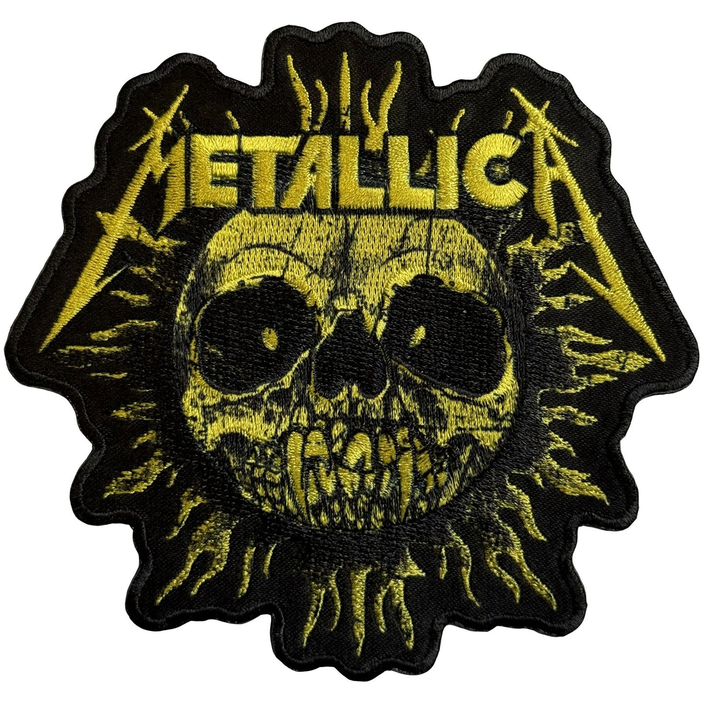Metallica Woven Patch: Sun Mono
