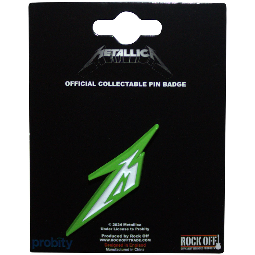Metallica Badge: M Logo