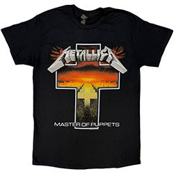 Metallica T-Shirt: Master of Puppets Cross