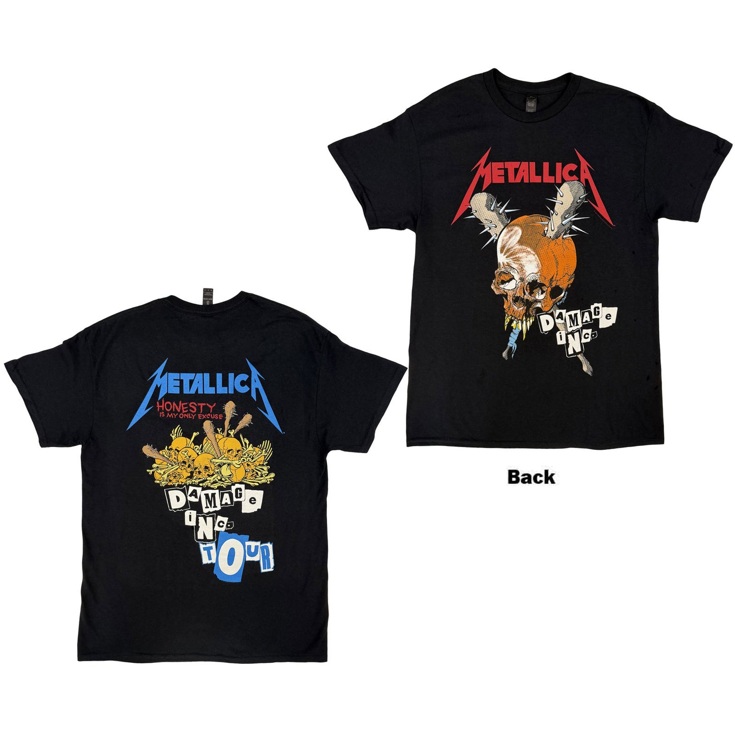 Metallica T-Shirt: Damage Inc