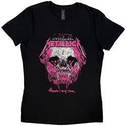 Metallica Ladies T-Shirt: Wherever I May Roam