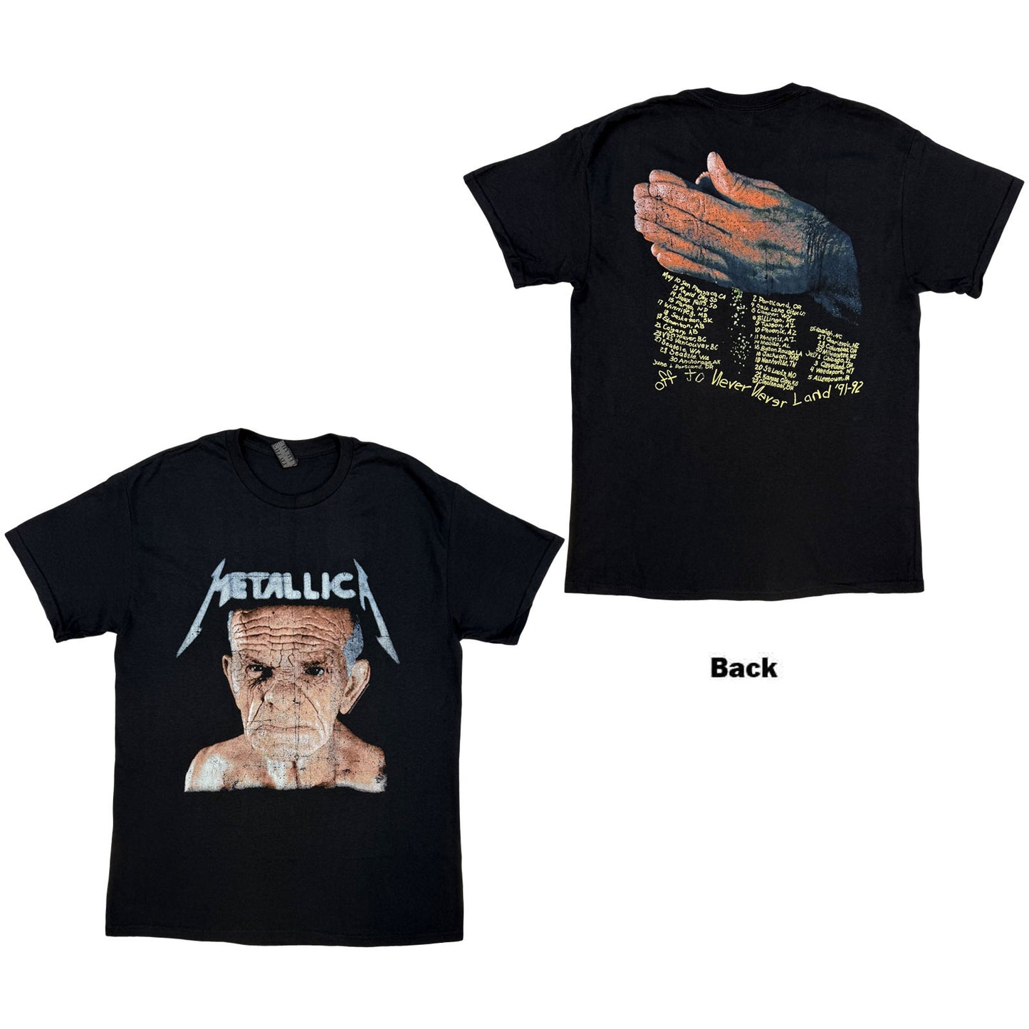 Metallica T-Shirt: Neverland