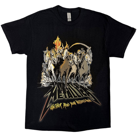 Metallica T-Shirt: 40th Anniversary Horsemen