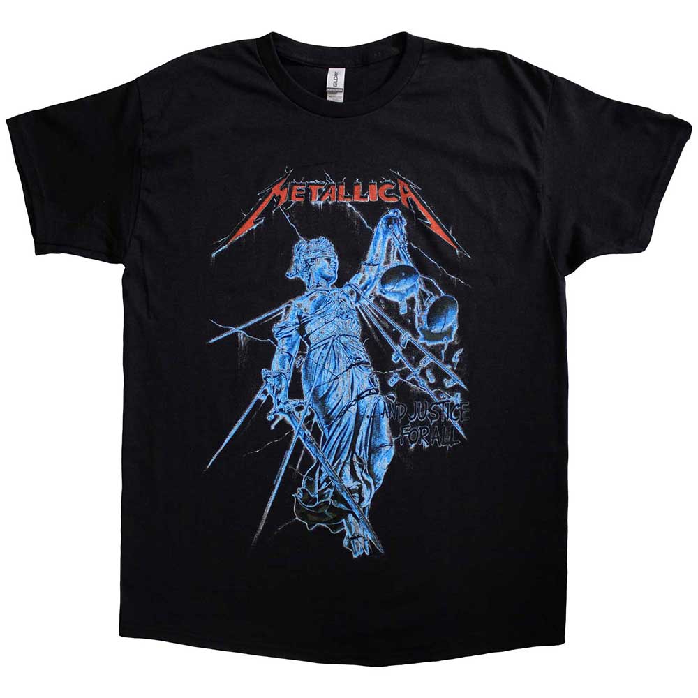 Metallica T-Shirt: Blue Justice