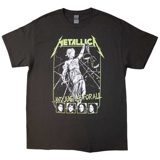 Metallica T-Shirt: Justice Faces