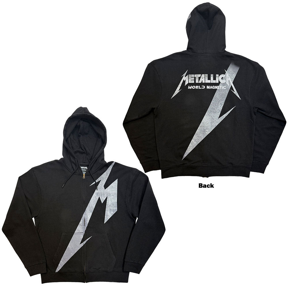 Metallica Zipped Hoodie: Shrouded