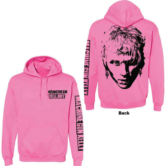 Machine Gun Kelly Pullover Hoodie: Pink Face
