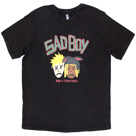 Machine Gun Kelly Stone Wash T-Shirt: Sad Boy