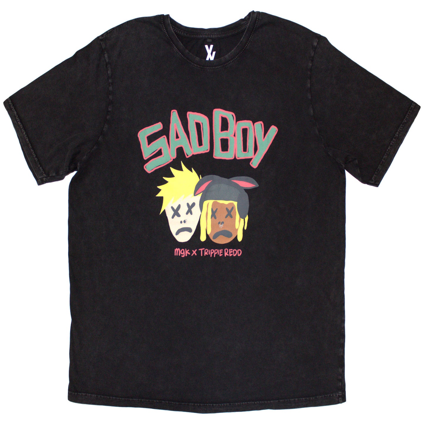 Machine Gun Kelly Stone Wash T-Shirt: Sad Boy