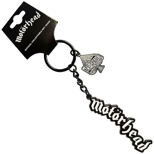 Motorhead Keychain: Logo Ace Of Spades Charm