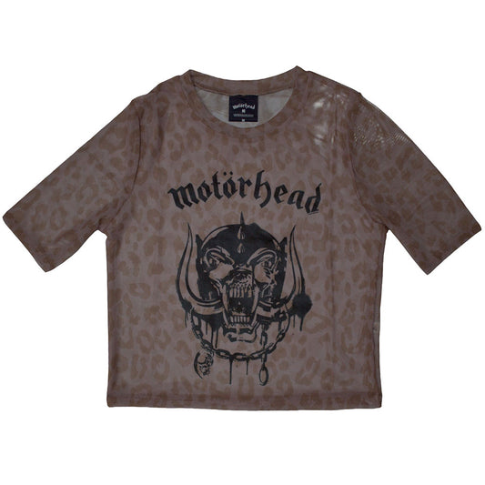 Motorhead Ladies Crop Top: Warpig