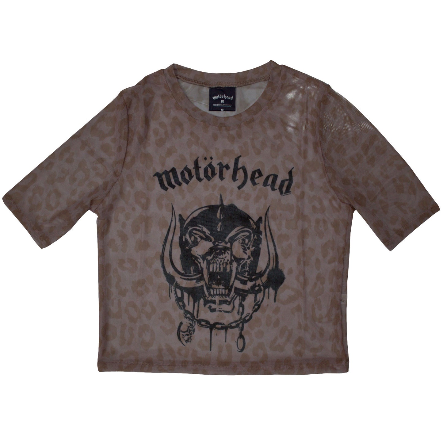 Motorhead Ladies Mesh Crop Top: Warpig