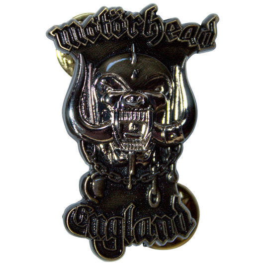 Motorhead Badge: England Gold
