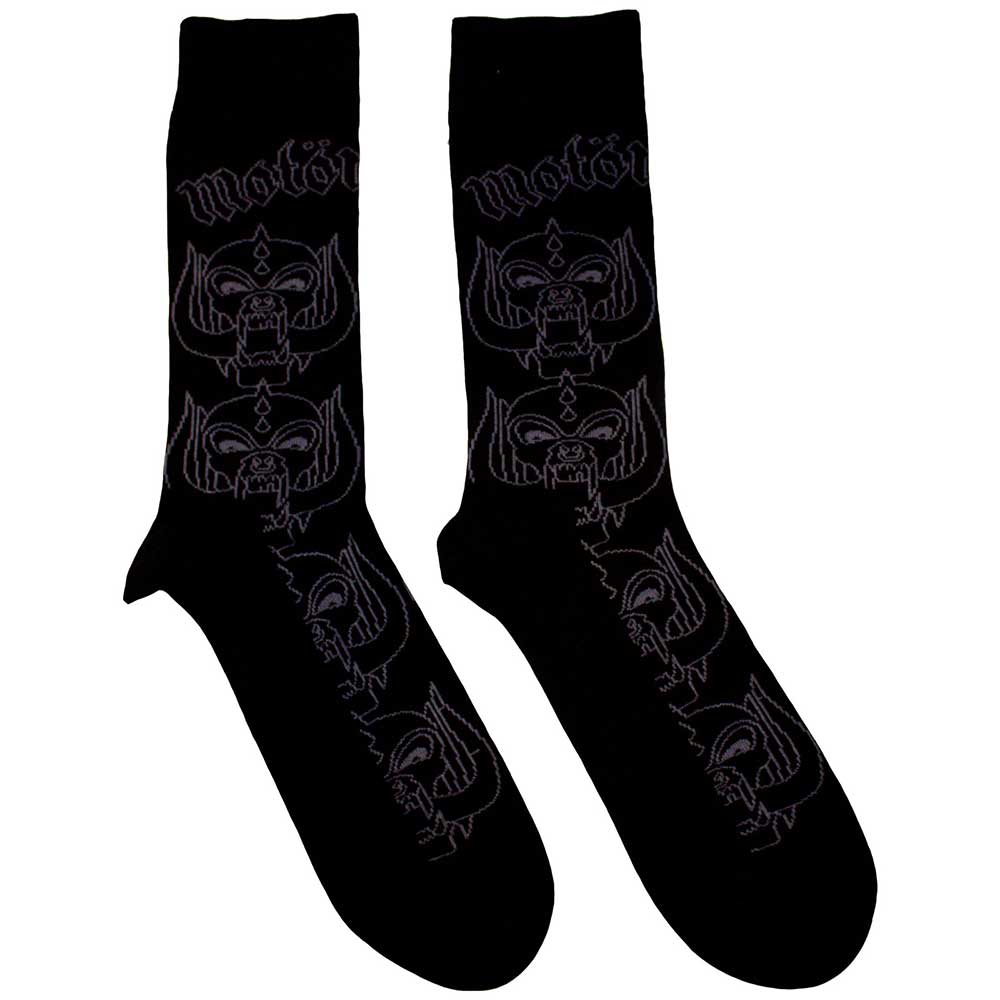 Motorhead Socks: Warpig Outlines