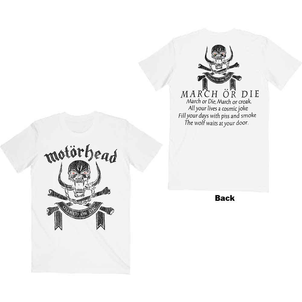 Motorhead T-Shirt: March or Die