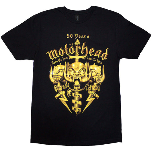 Motorhead T-Shirt: 50 Years Swords & Warpig