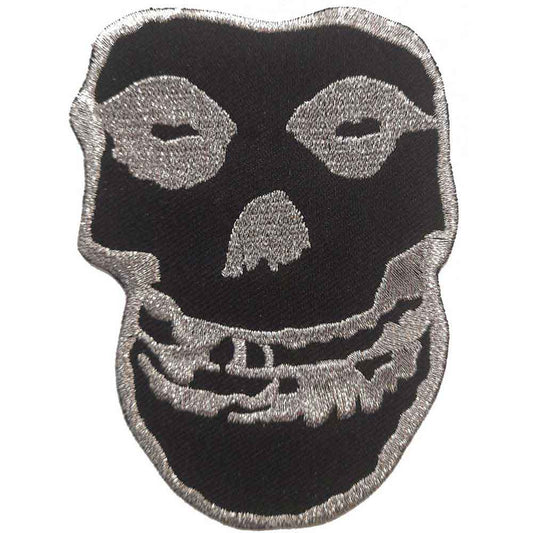 Misfits Patch: Inverted Silver Skull