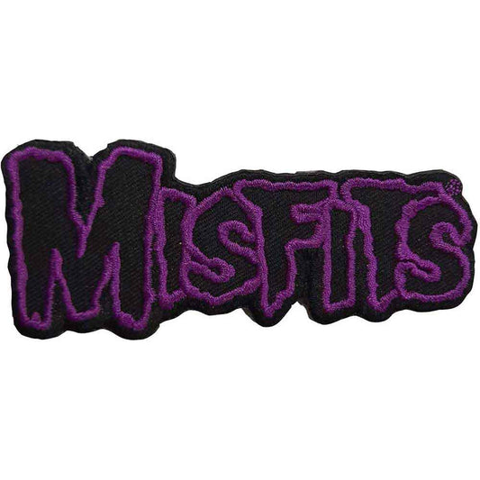 Misfits Patch: Purple Border Logo