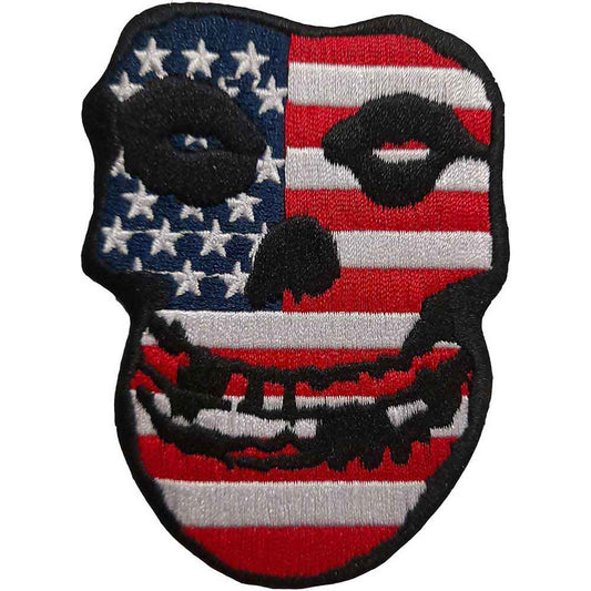 Misfits Patch: USA Skull