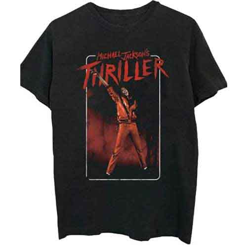 Michael Jackson T-Shirt: Thriller White Red Suit