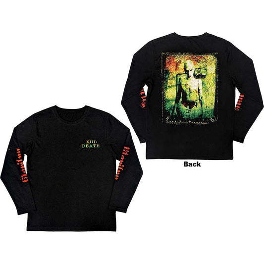 Marilyn Manson Long Sleeve T-Shirt: Death
