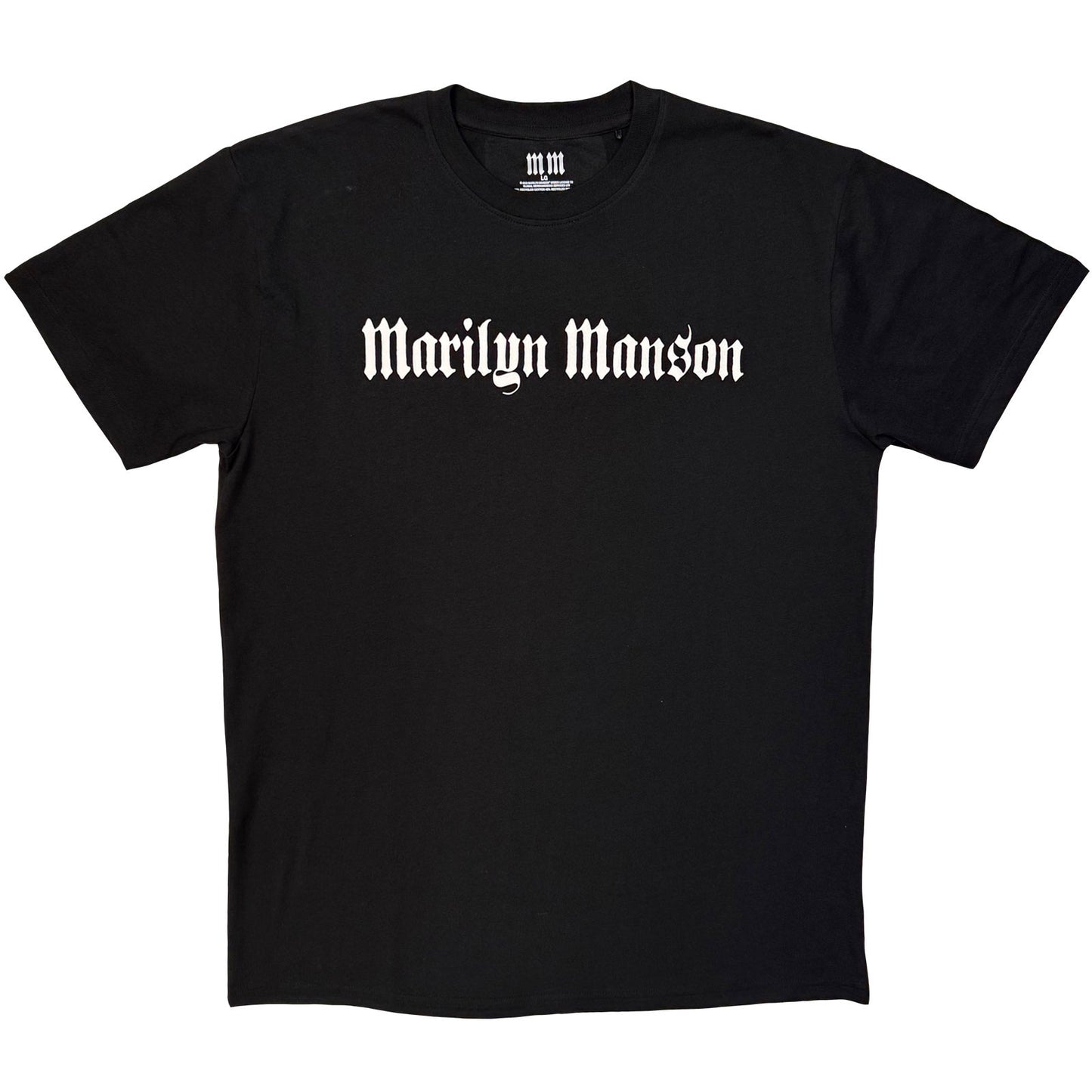 Marilyn Manson T-Shirt: Logo Mono
