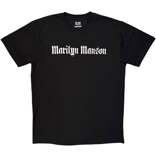 Marilyn Manson T-Shirt: Logo Mono
