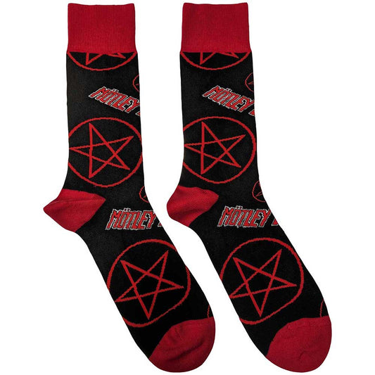 Motley Crue Socks: Logos & Pentagrams