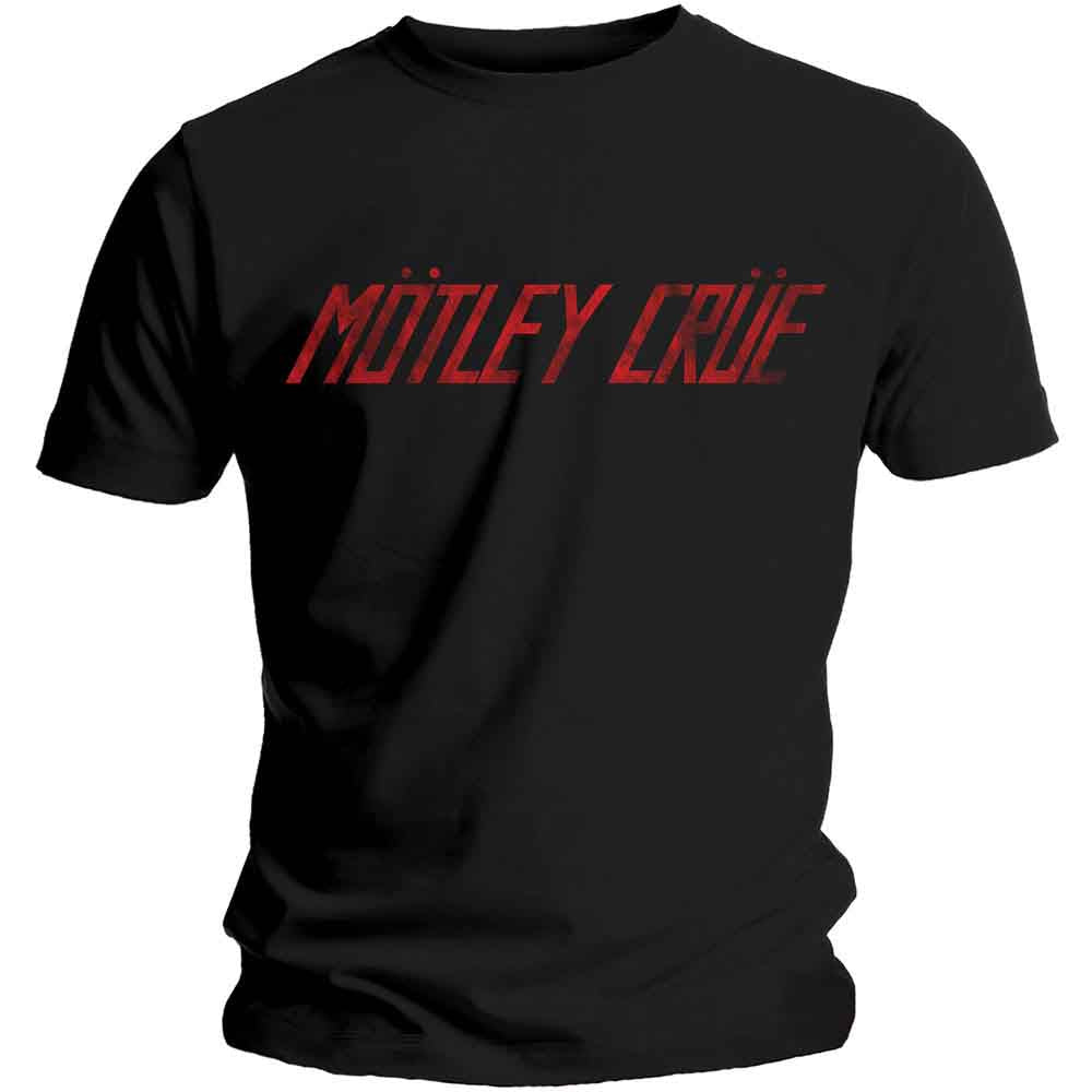 Motley Crue T-Shirt: Distressed Logo