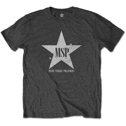 Manic Street Preachers T-Shirt: Classic Distressed Star