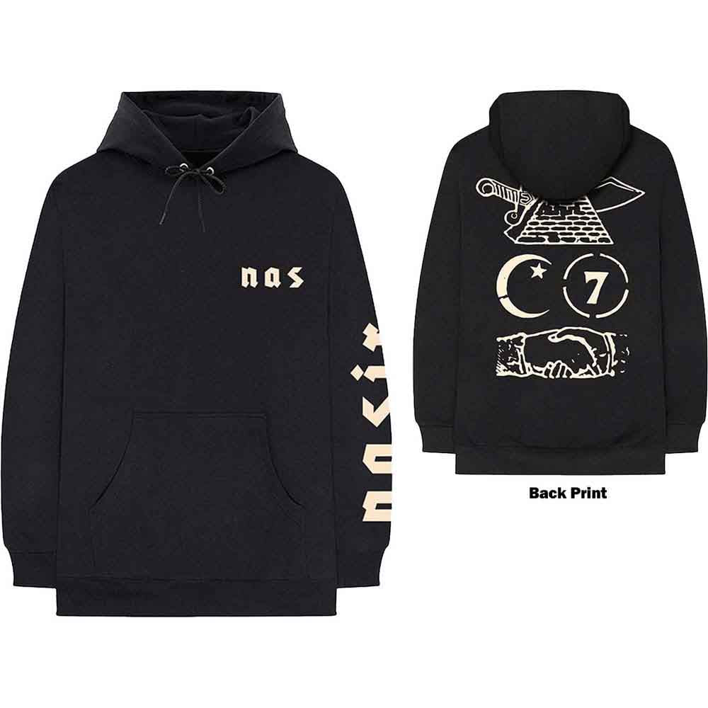 Nas Pullover Hoodie: Symbols