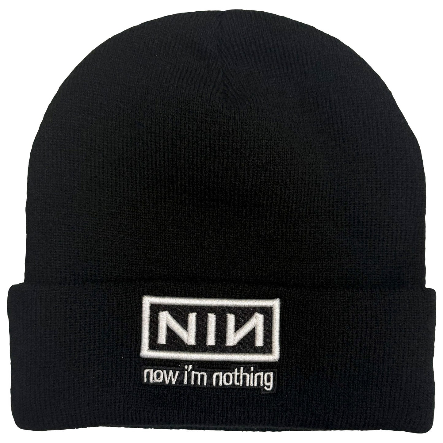 Nine Inch Nails Beanie Hat: Now I'm Nothing